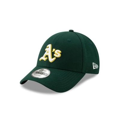 Black Oakland Athletics Hat - New Era MLB The League 9FORTY Adjustable Caps USA1935204